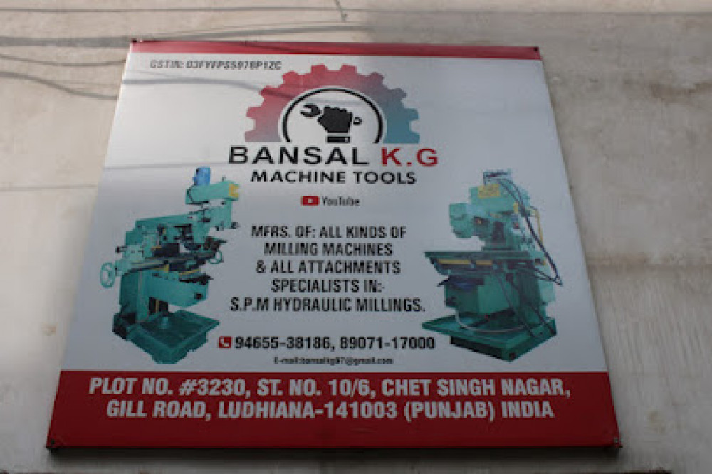 Bansal K.G. Machine Tools