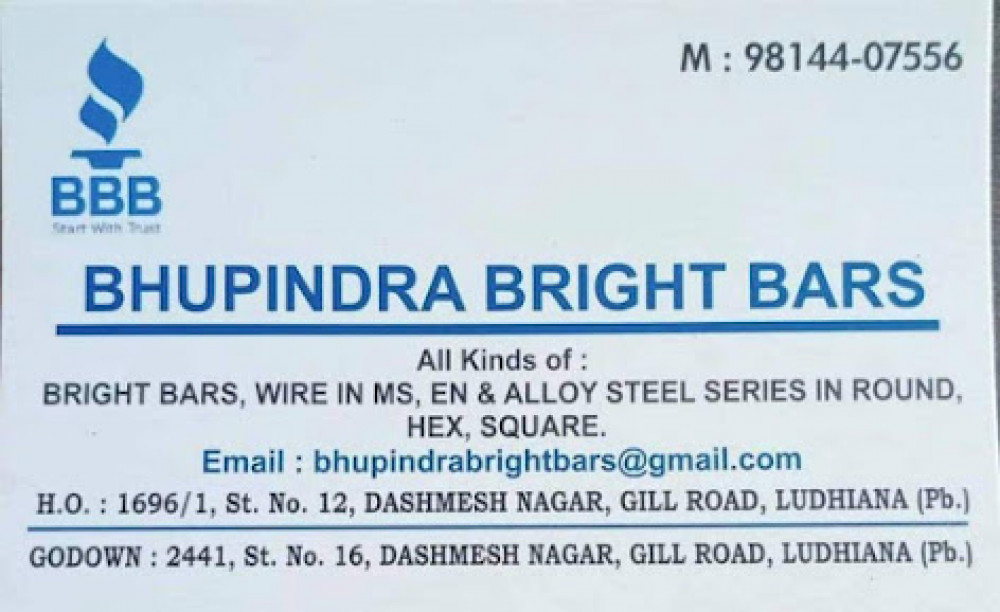 BHUPINDRA BRIGHT BARS