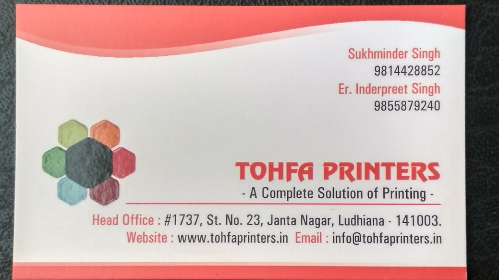 Tohfa Printers