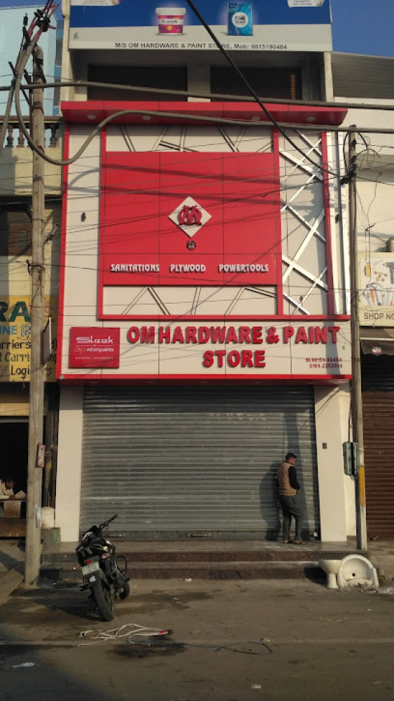 OM HARDWARE , PAINT AND PLYWOOD STORE