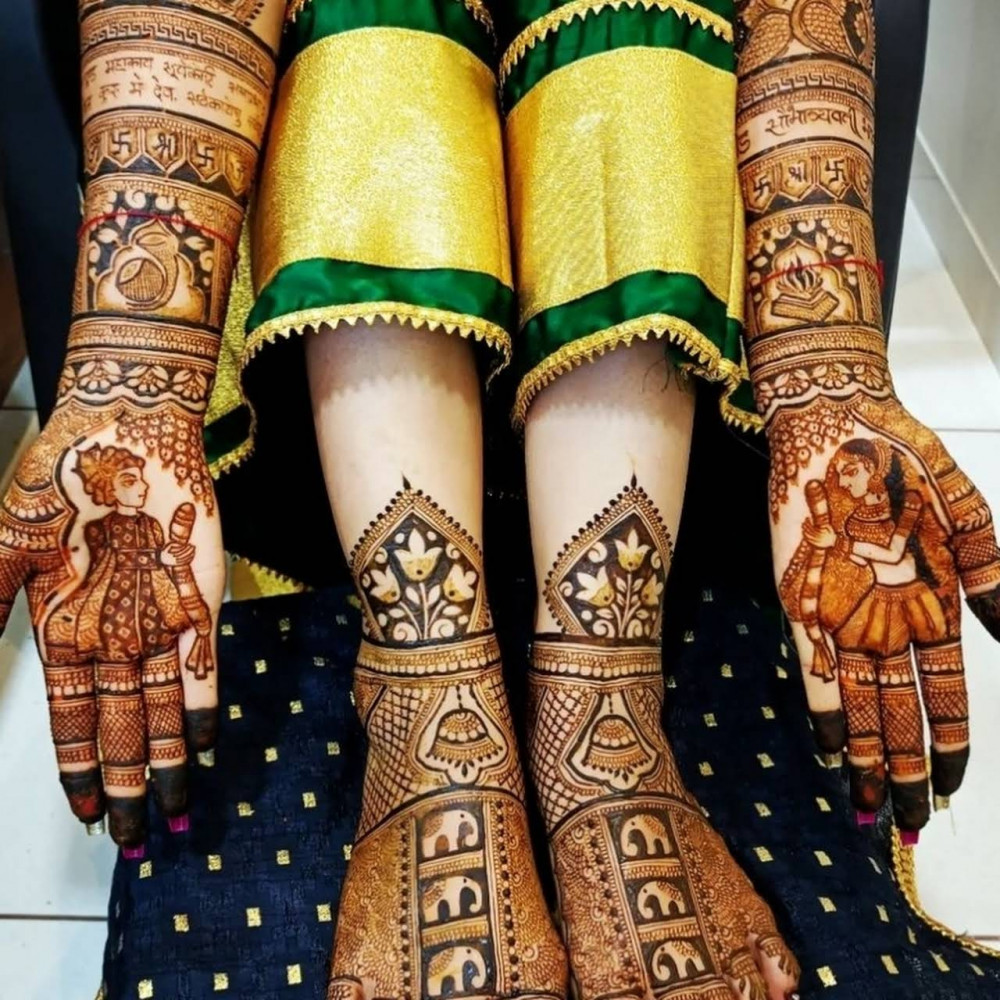 Ajay Bridal Mehandi Art