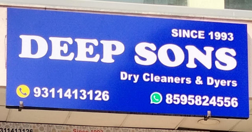 Deep Sons Dry Cleaners And Dyers