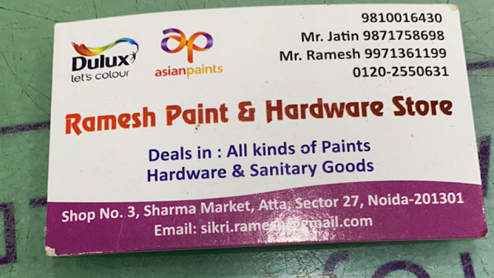 Ramesh Paints & Hardware Store