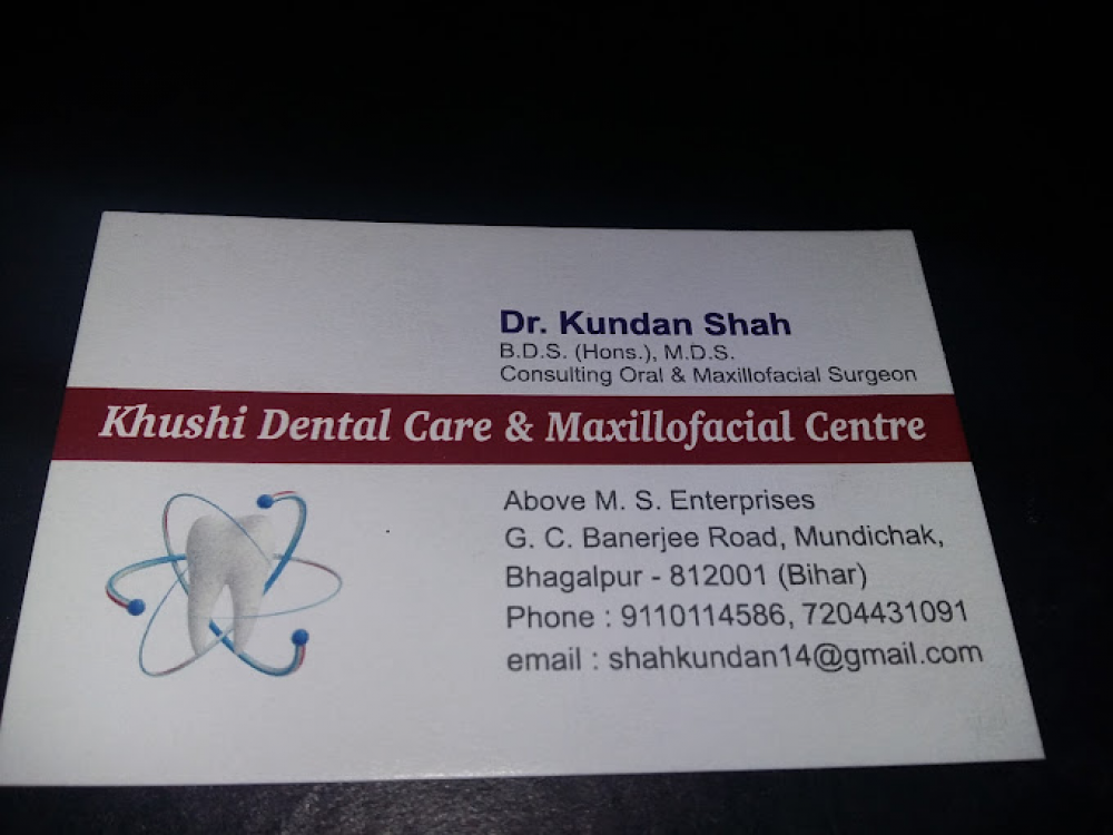 KHUSHI DENTAL CARE & MAXILLOFACIAL CENTRE