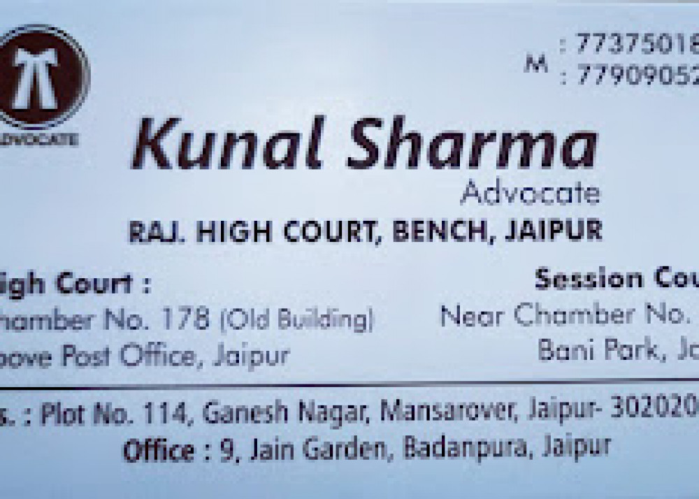 Advocate Kunal Sharma