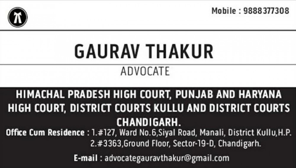 Advocate Gaurav Thakur