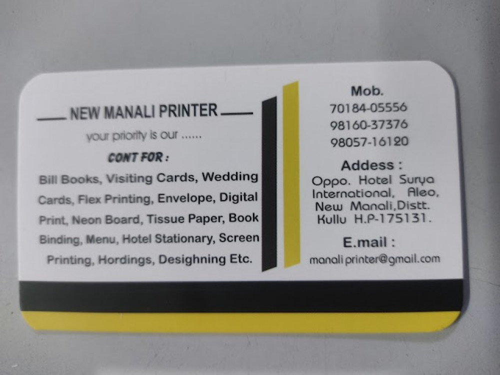 New Manali Printer