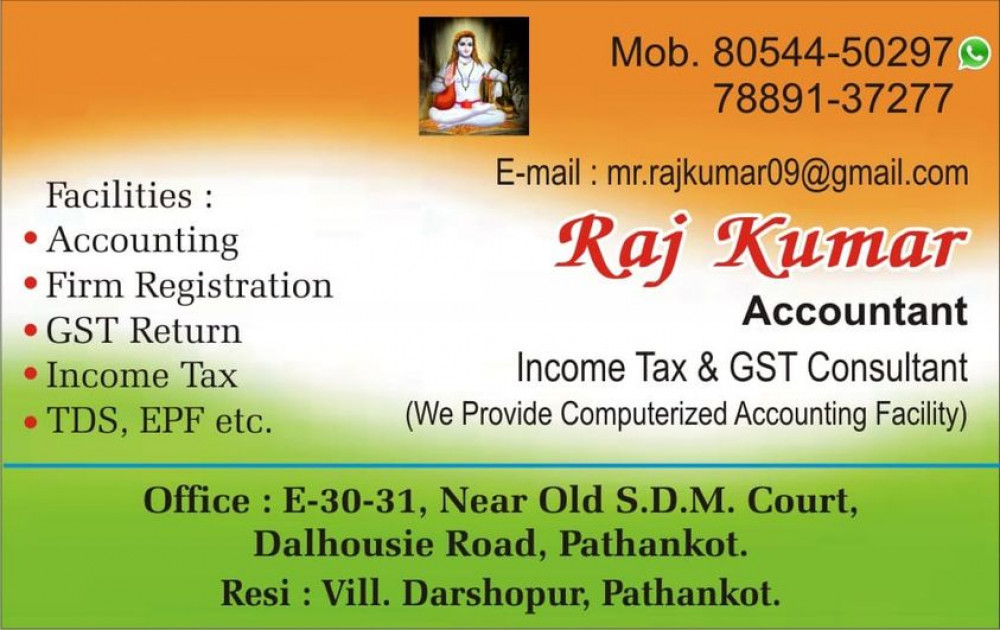 Raj Kumar Accountant