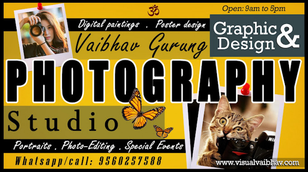 Vaibhav Gurung 'GRAPHIC DESIGN & PHOTOGRAPHY' Studio