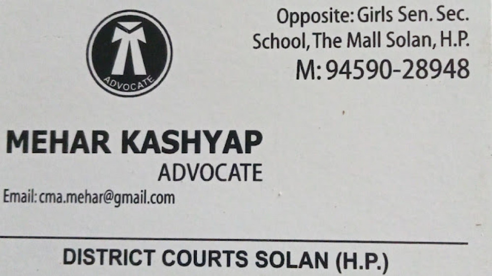 Mehar Kashyap Advocate