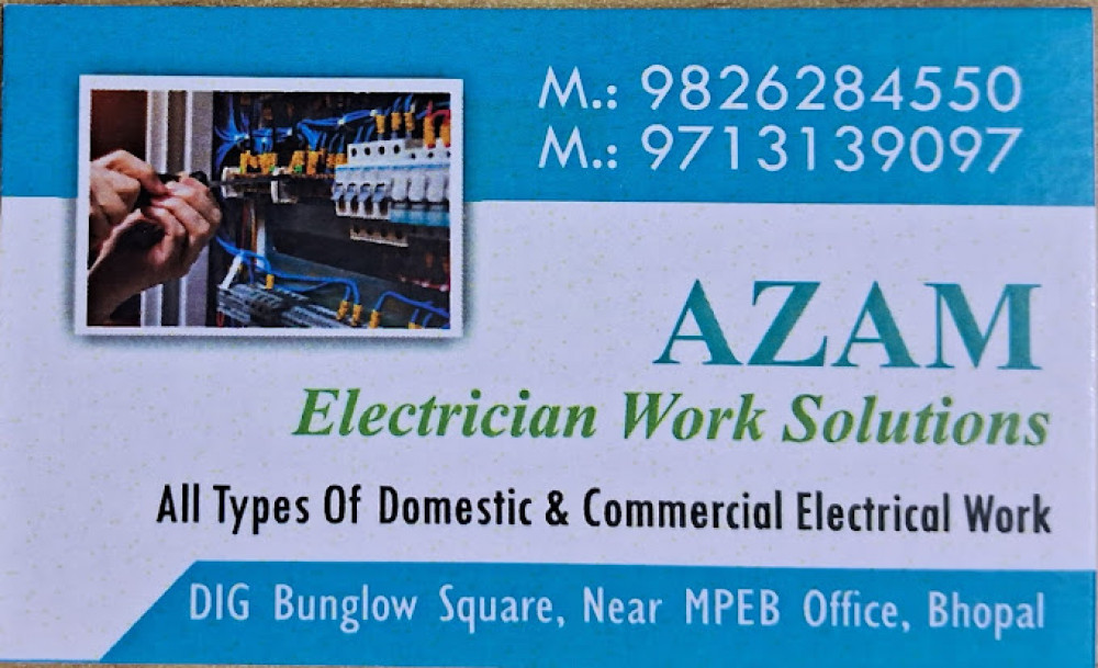 Azam Electrician Work Solutions