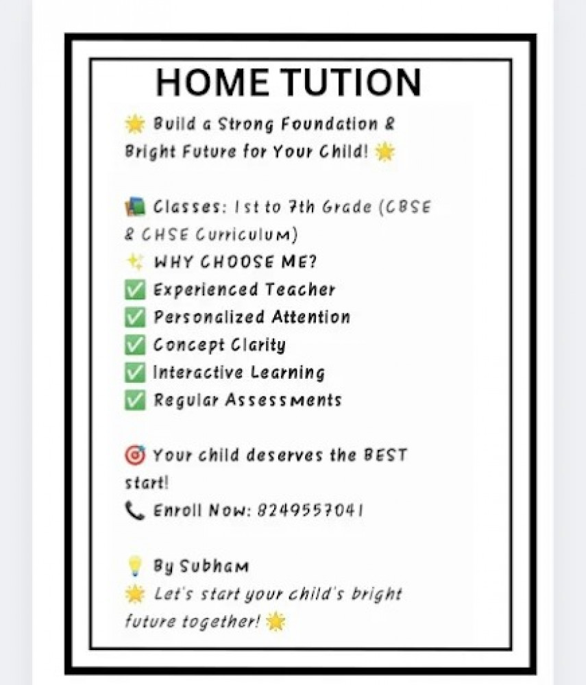 Home Tution