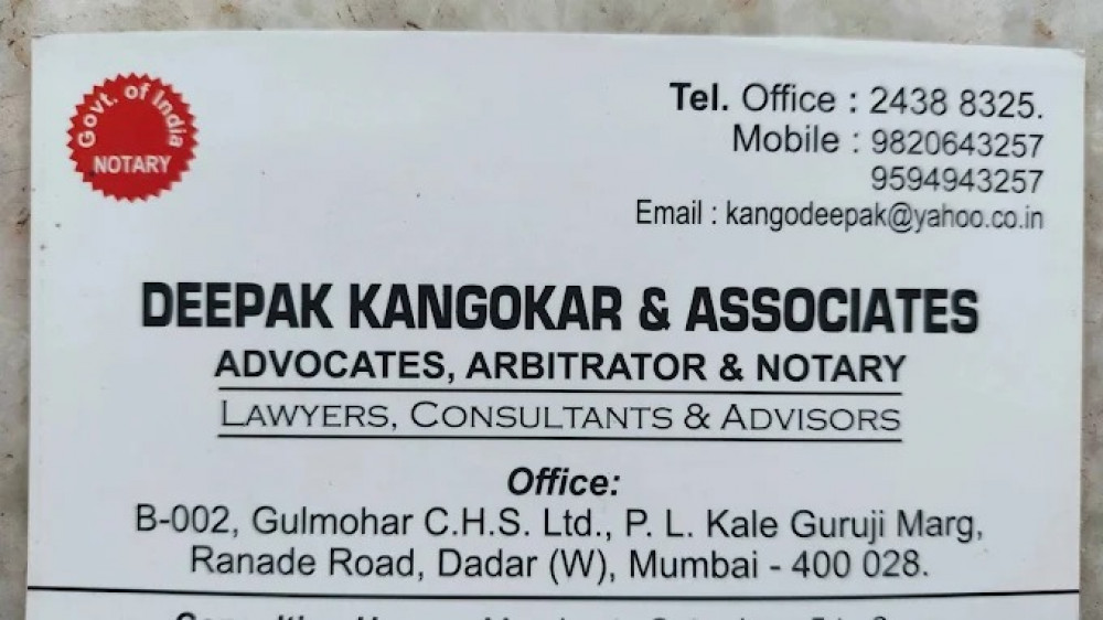 Deepak Kangokar & Associates