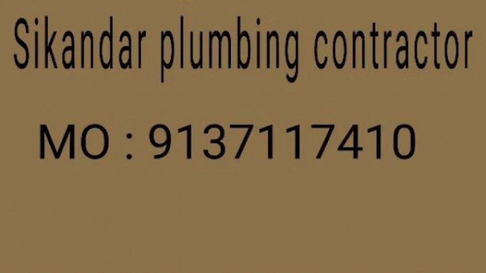 Sikandar Plumbing Contractor