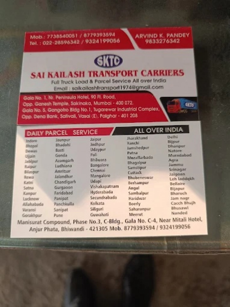 Sai Kailash Transport Carriers