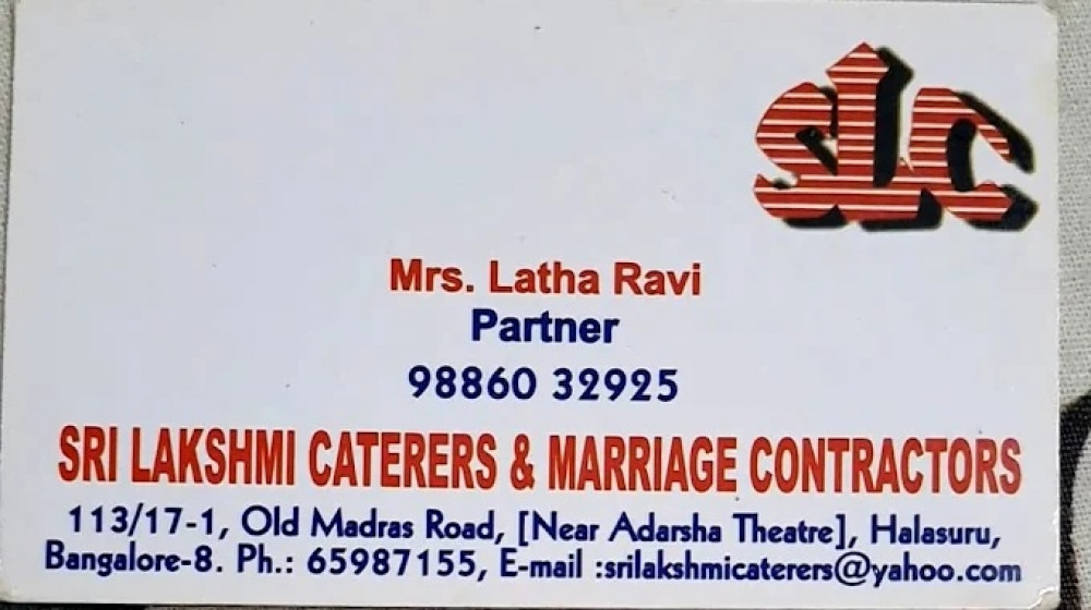 Sri Lakshmi Caterers & Marriage Contractors