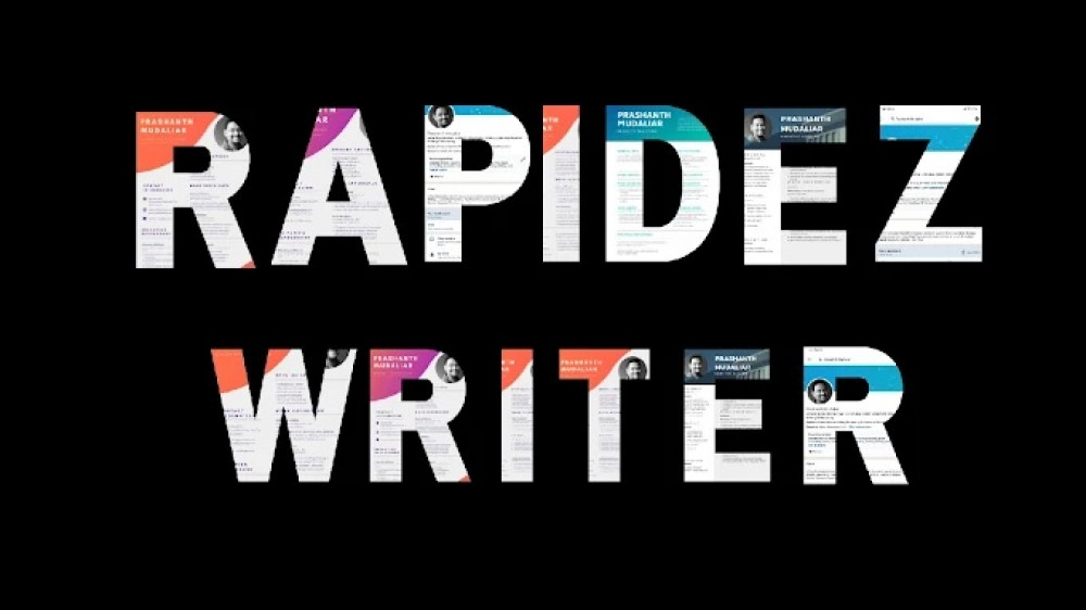 Rapidez Writer