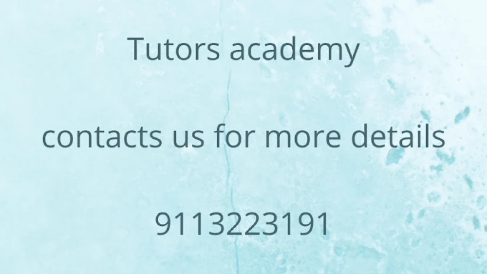 TUTORS ACADEMY