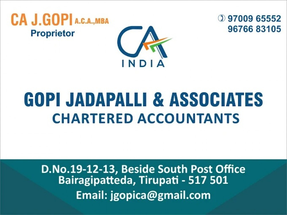 GOPI JADAPALLI & ASSOCIATES