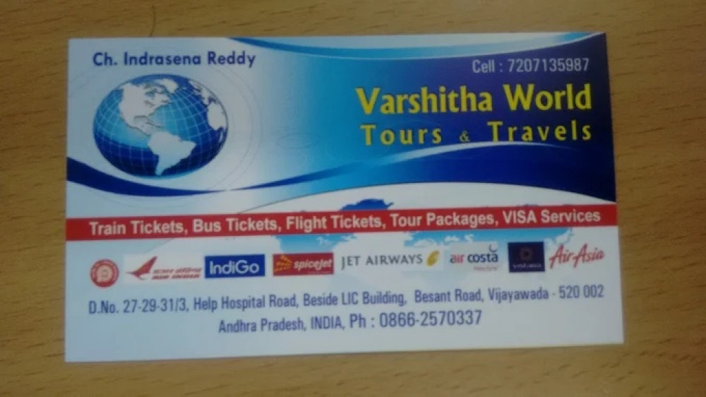 VARSHITA WORLD TOURS AND TRAVELS
