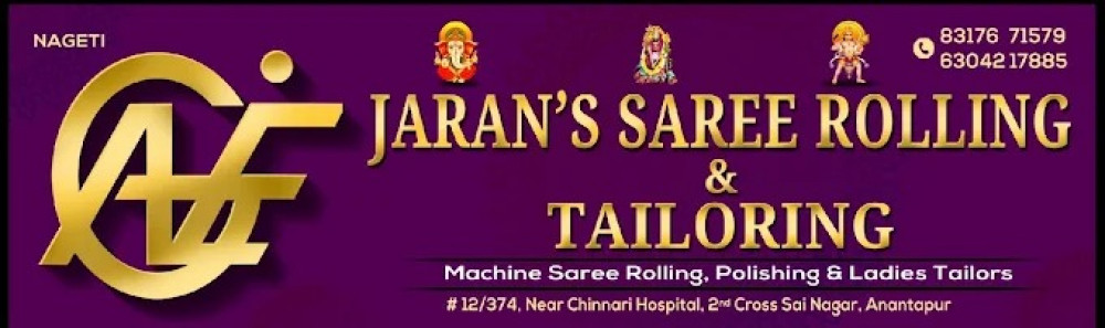 Jaran's Saree Rolling & Dry Cleaners