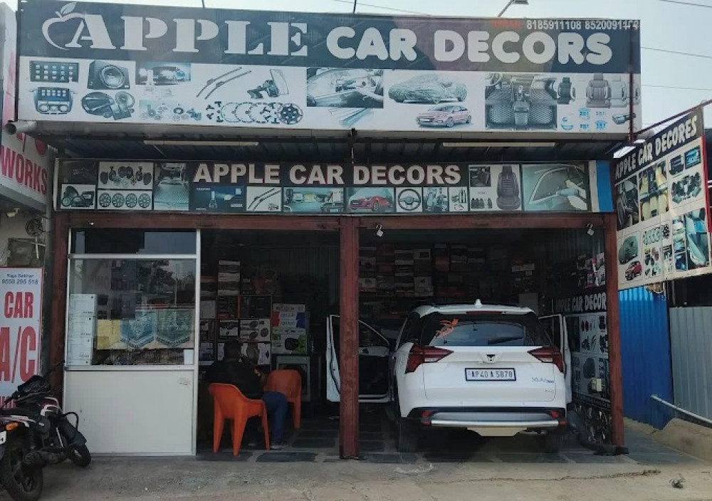 APPLE CAR DECORS