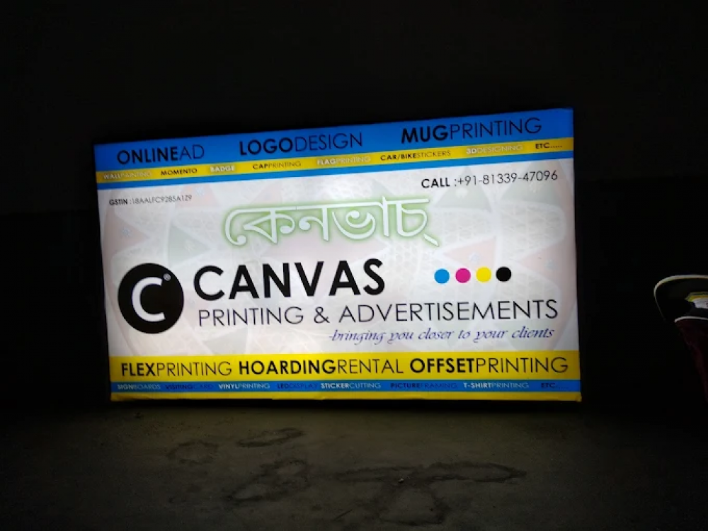 Canvas Printing, Signage And Advertisements