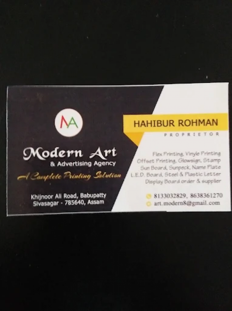 Modern Art & Advertising Agency