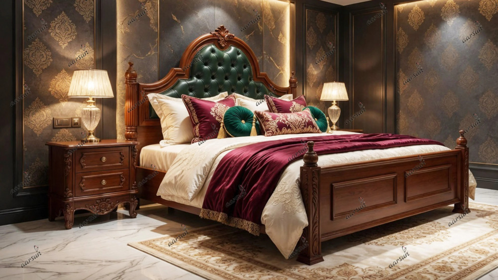 Classical Semi Poster Bed