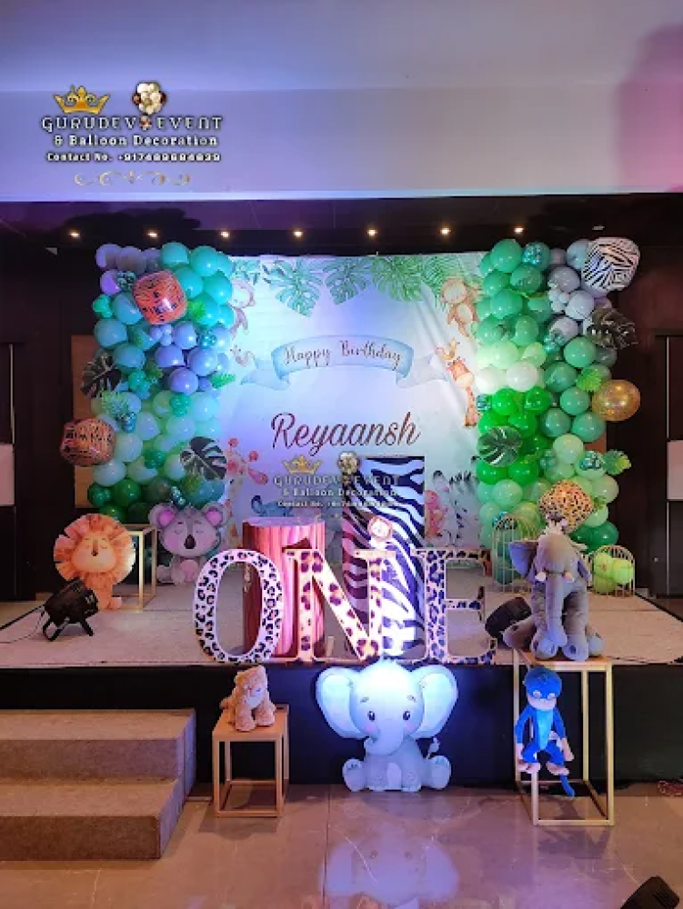Gurudev Balloon Decoration