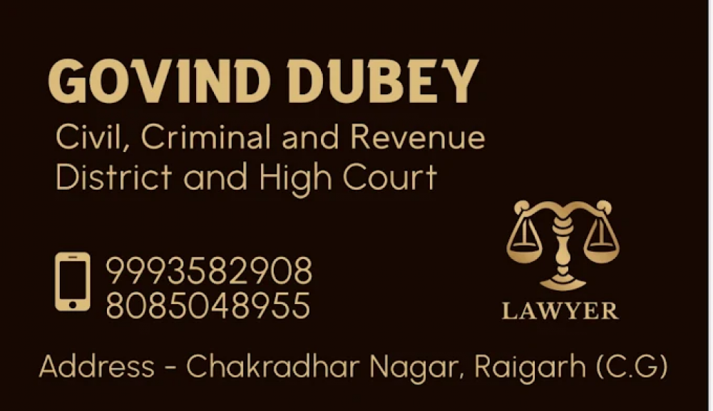 GOVIND DUBEY ADVOCATE