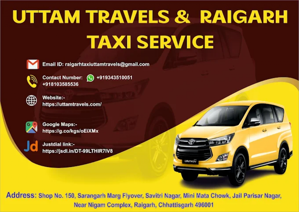 Uttam Travels & Raigarh Taxi Service