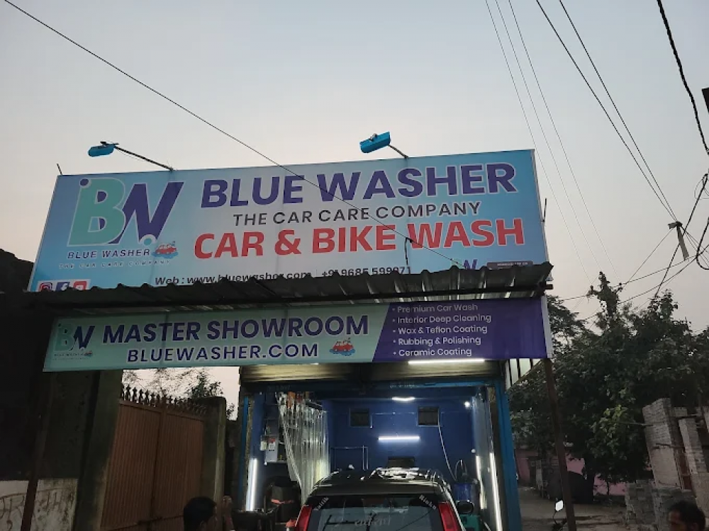 Blue Washer