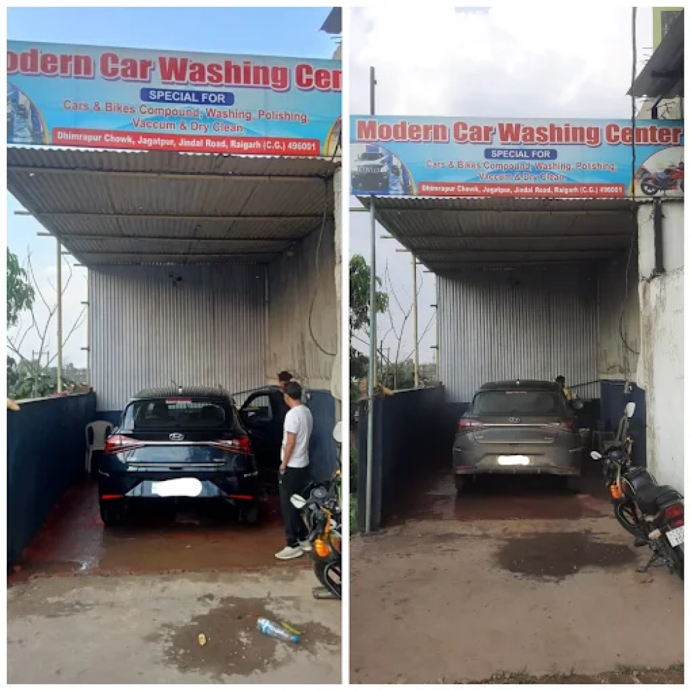Modern Car Washing Center