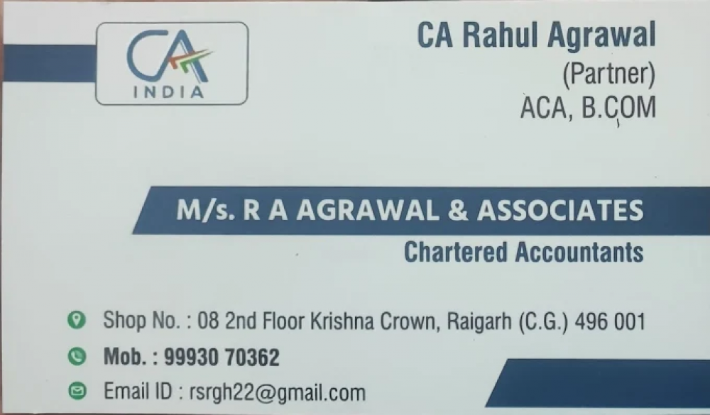 CA Rahul Agrawal