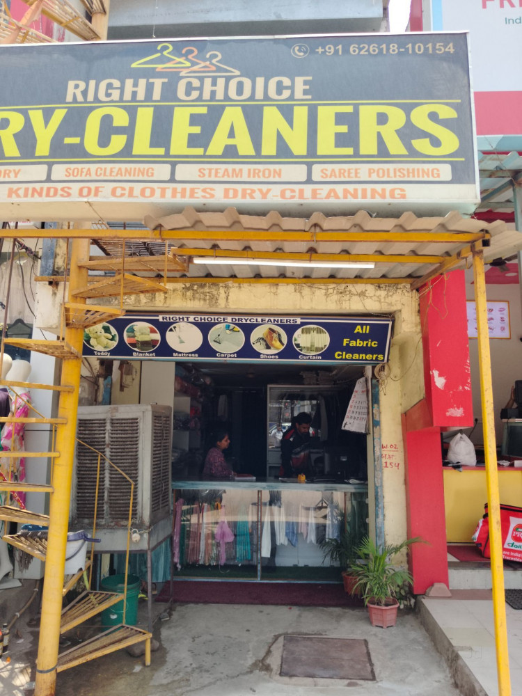 RIGHT CHOICE DRY CLEANERS & HOUSE CLEANING