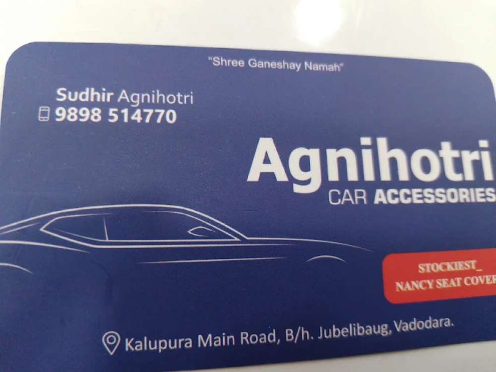 Agnihotri Car Accessories
