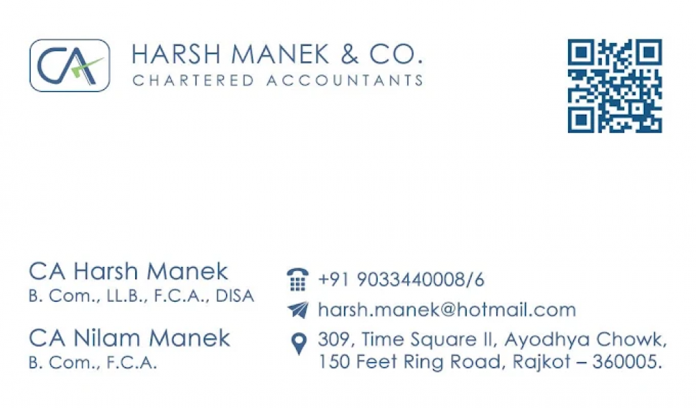 HARSH MANEK & CO.