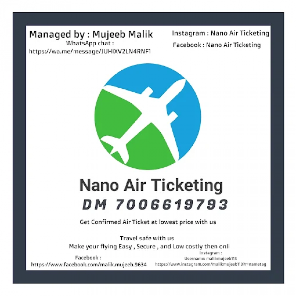 Nano Air Ticketing