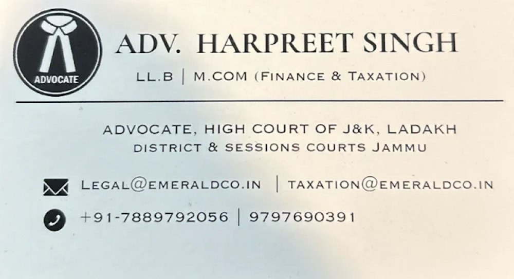 ADVOCATE HARPREET SINGH