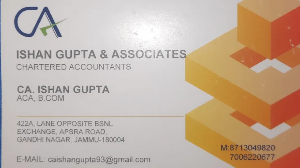 CA Ishan Gupta & Associates