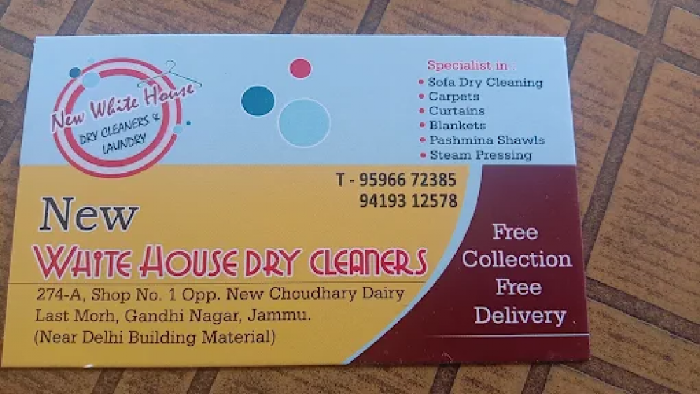 NEW WHITE HOUSE DRY CLEANER