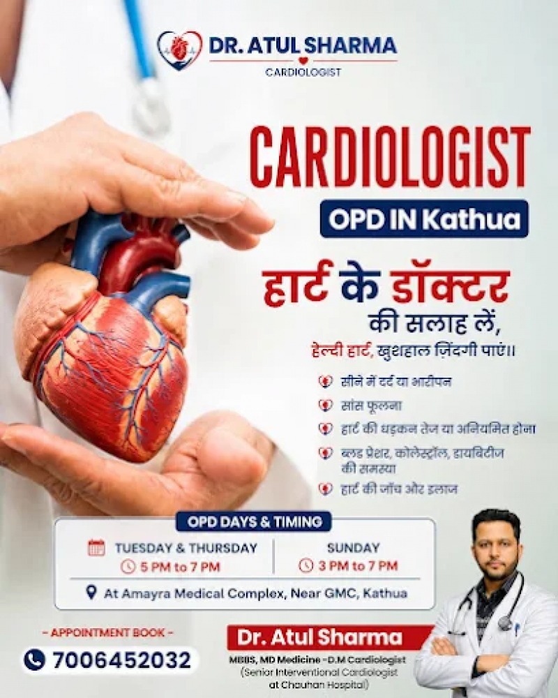 Dr Atul Sharma Cardiologist