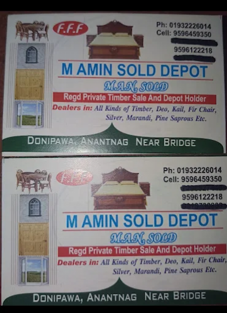 M AMIN & SON'S